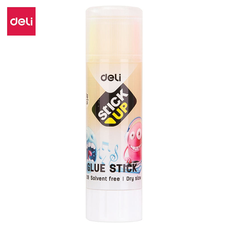 Deli Glue Stick 21g 1pc - Solvent Free Dry Slow Stick up