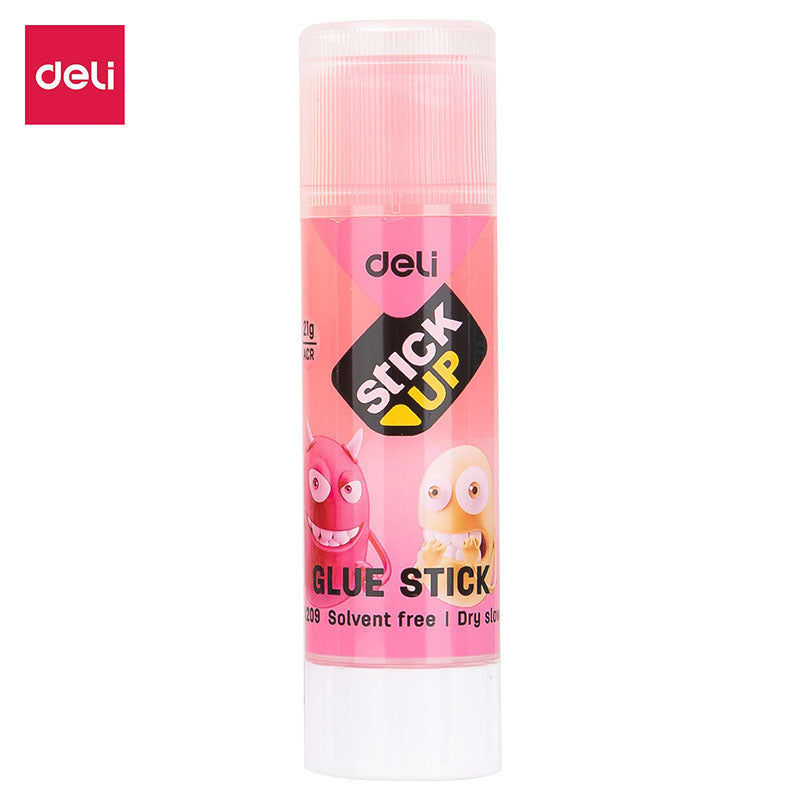 Deli Glue Stick 21g 1pc - Solvent Free Dry Slow Stick up