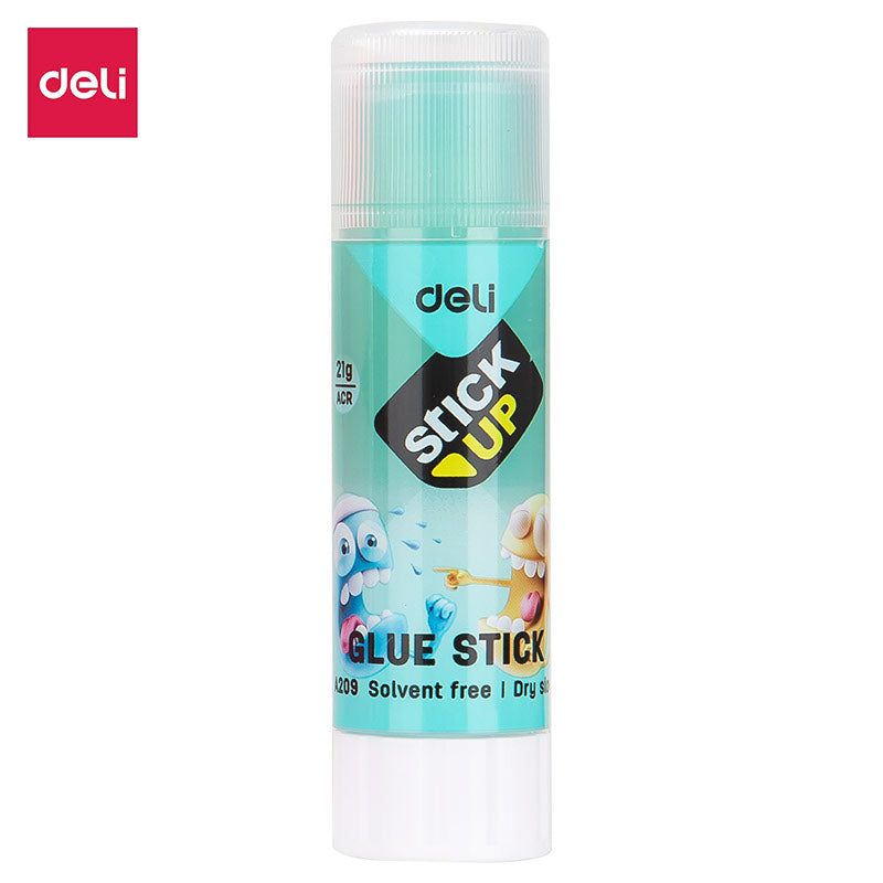 Deli Glue Stick 21g 1pc - Solvent Free Dry Slow Stick up