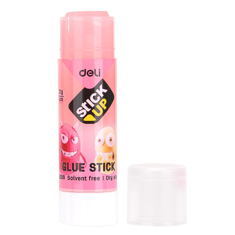 Deli Glue Stick 21g 1pc - Solvent Free Dry Slow Stick up