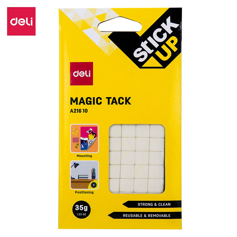 Deli Magic Tack Press Stick 1x1cm 35g