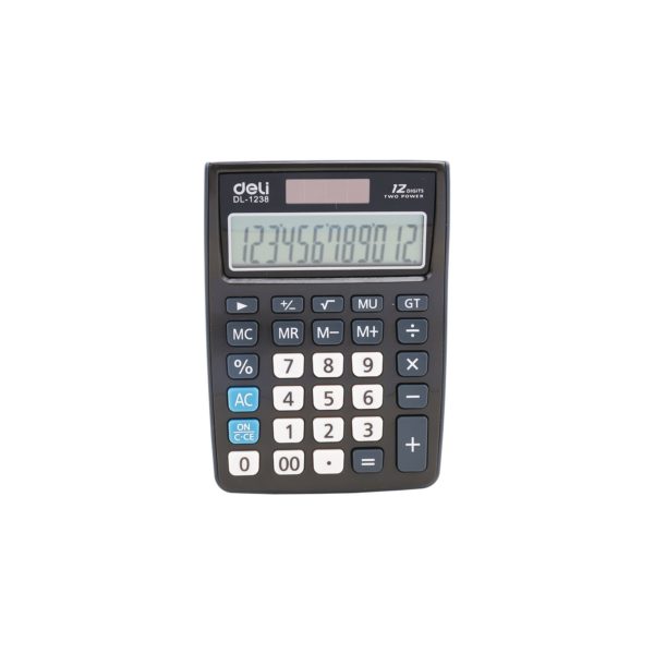 Deli Calculator Plastic 12 Digit