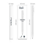 Deli Nusign Gel Pen Bullet Tip 0.5mm Black NS645 1pc