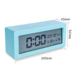 Deli Digital Clock Light Blue