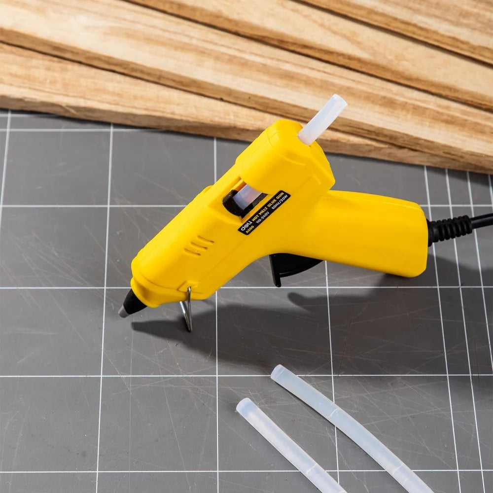 Deli Hot Melt Glue Gun 20Watt Yellow