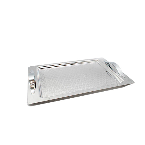 Stainless Steel Serving Trays 48.5cm x31.5cm Each