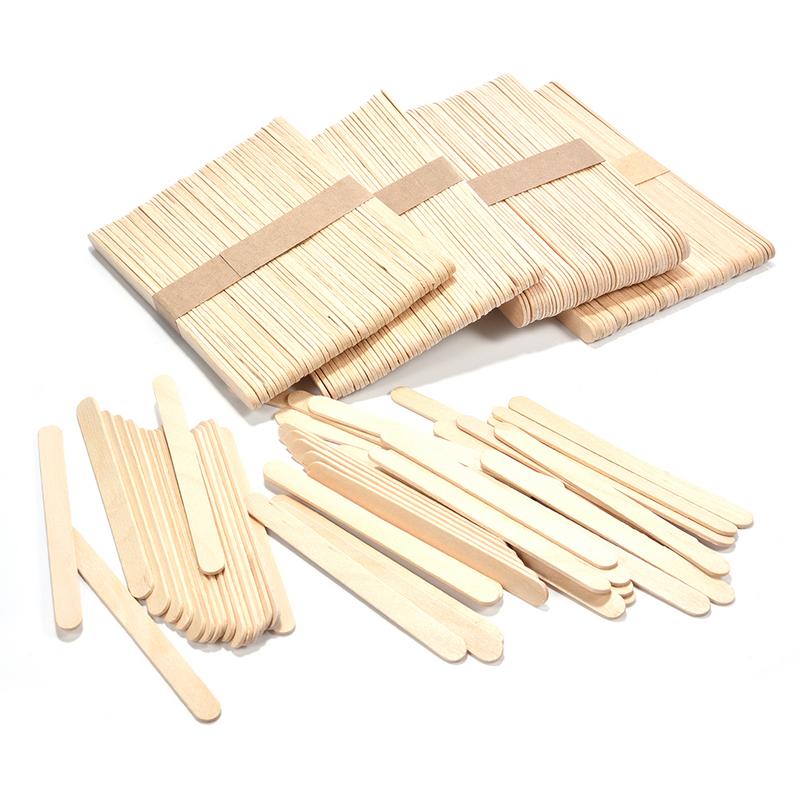 Wooden Ice Cream Candy Sticks 15x2cm 50pack