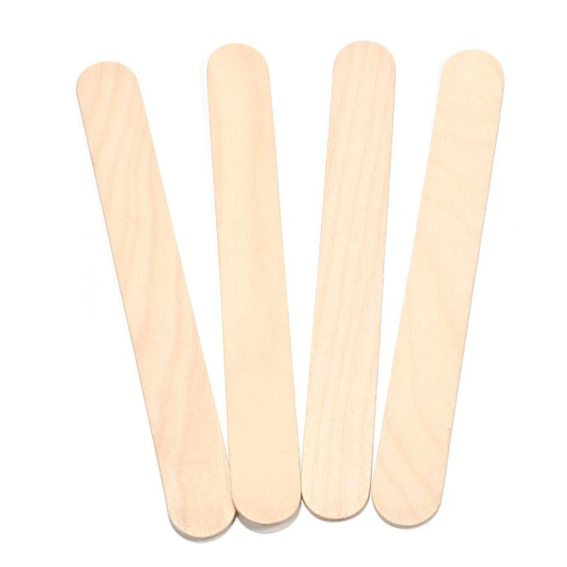Wooden Ice Cream Candy Sticks 15x2cm 50pack