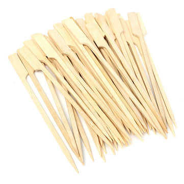 Wooden Bamboo Cocktail Skewers 9cm 50pack