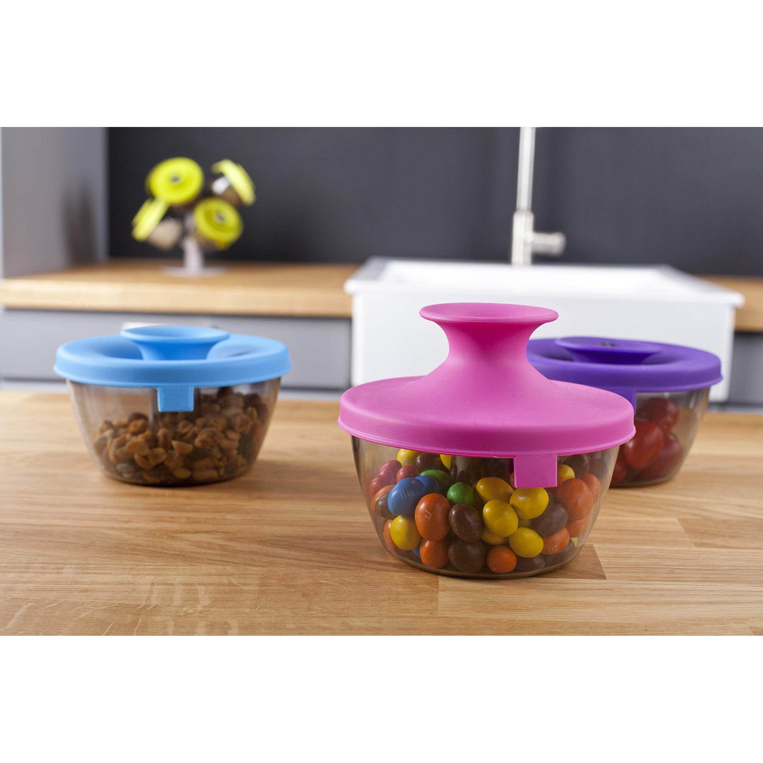 Tomorrows Kitchen Popsom Candy and Nuts Pink 450ml 40674