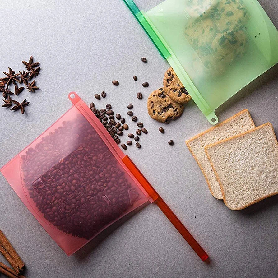 Reusable Silicone Freezer Bags 1500ml