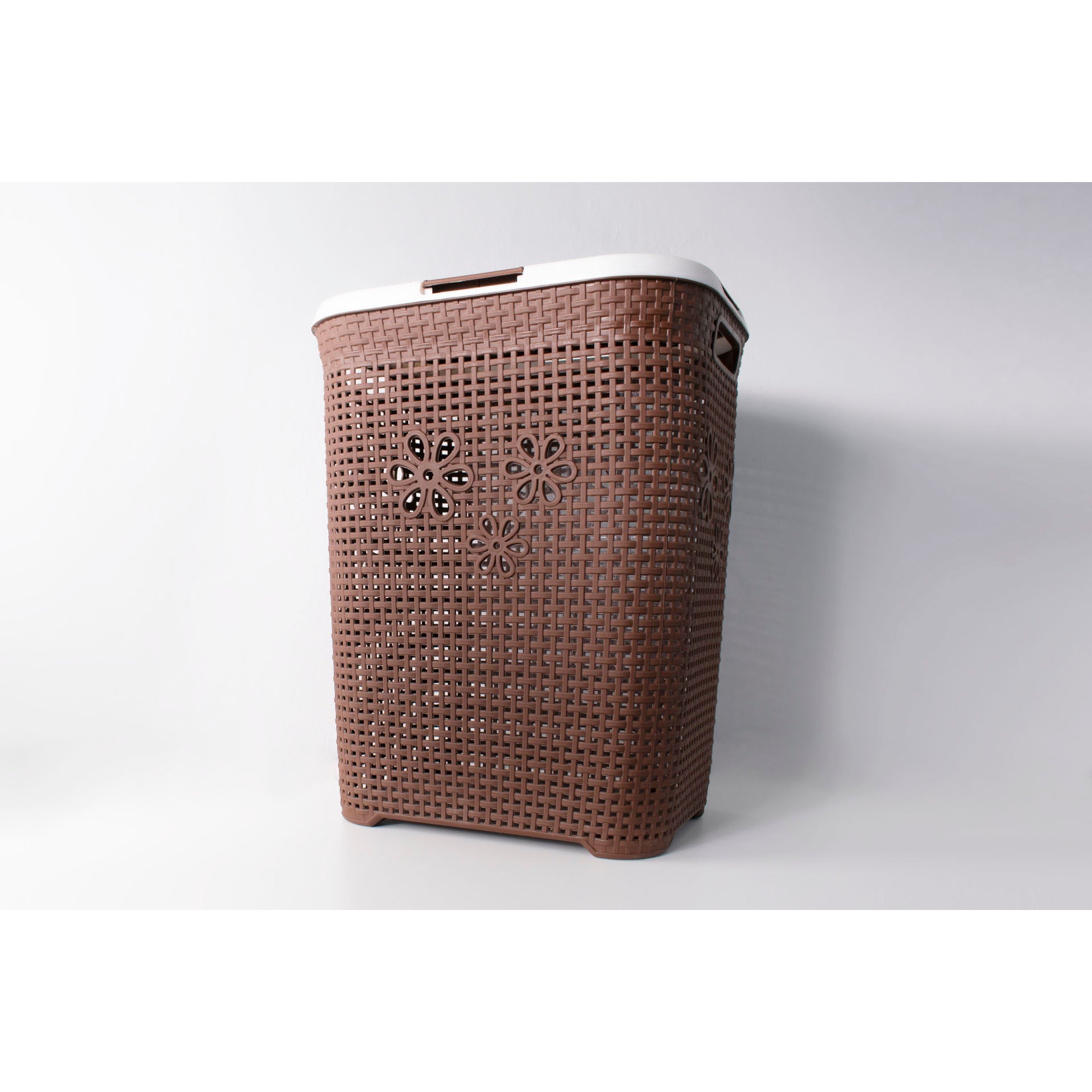 Otima 50L Daisy Laundry Bin - Linen Basket Plastic