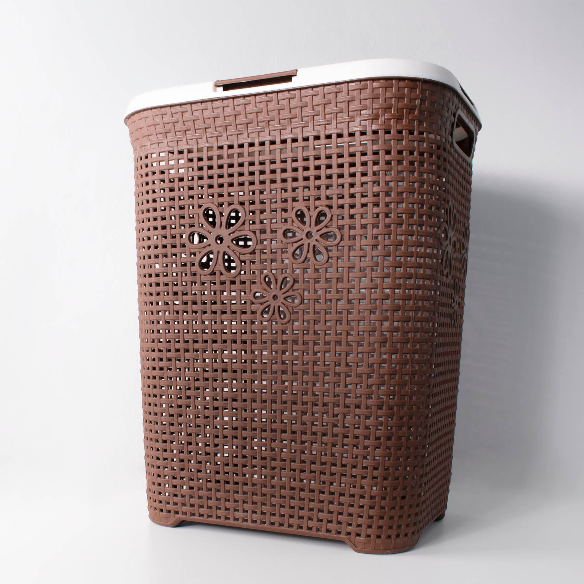Otima 50L Daisy Laundry Bin - Linen Basket Plastic
