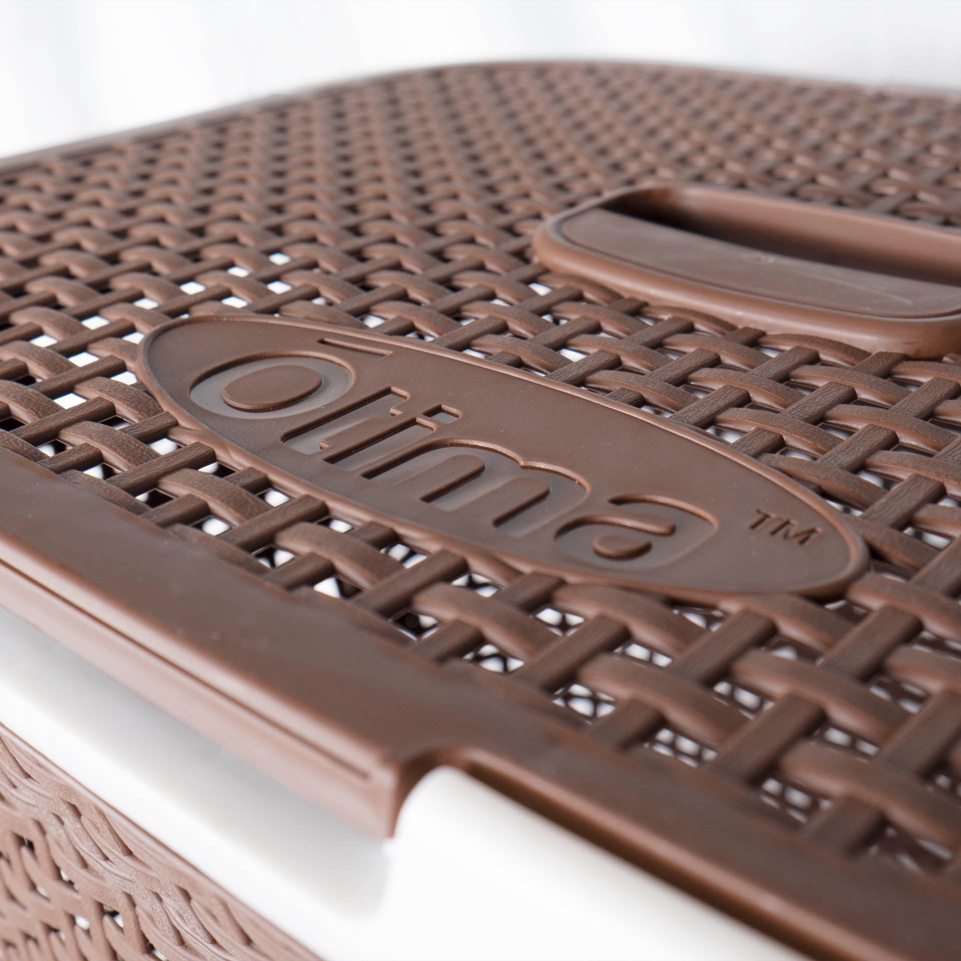 Otima 50L Daisy Laundry Bin - Linen Basket Plastic