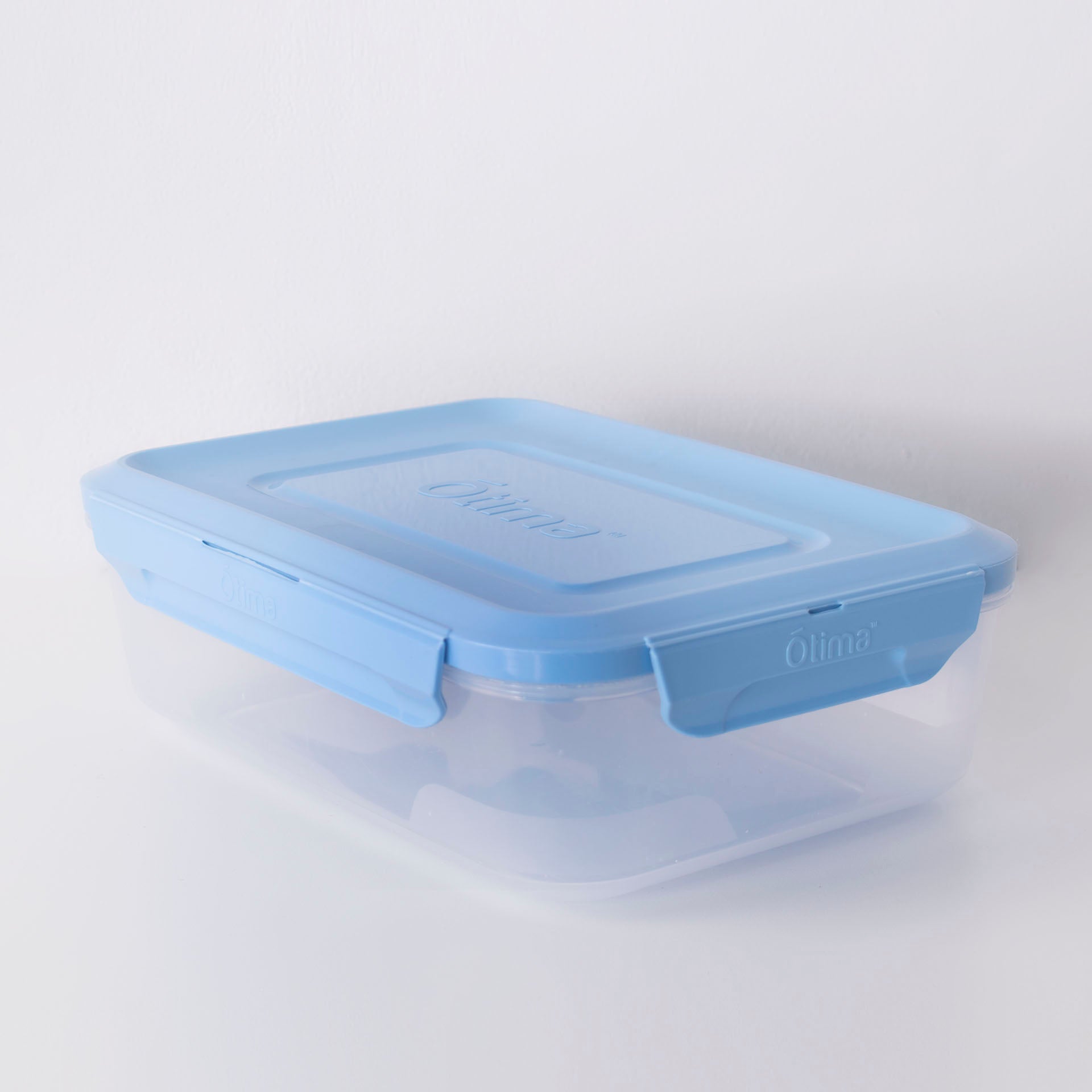 Otima Quatro Rectangular Lunch Box 3.5L Clear