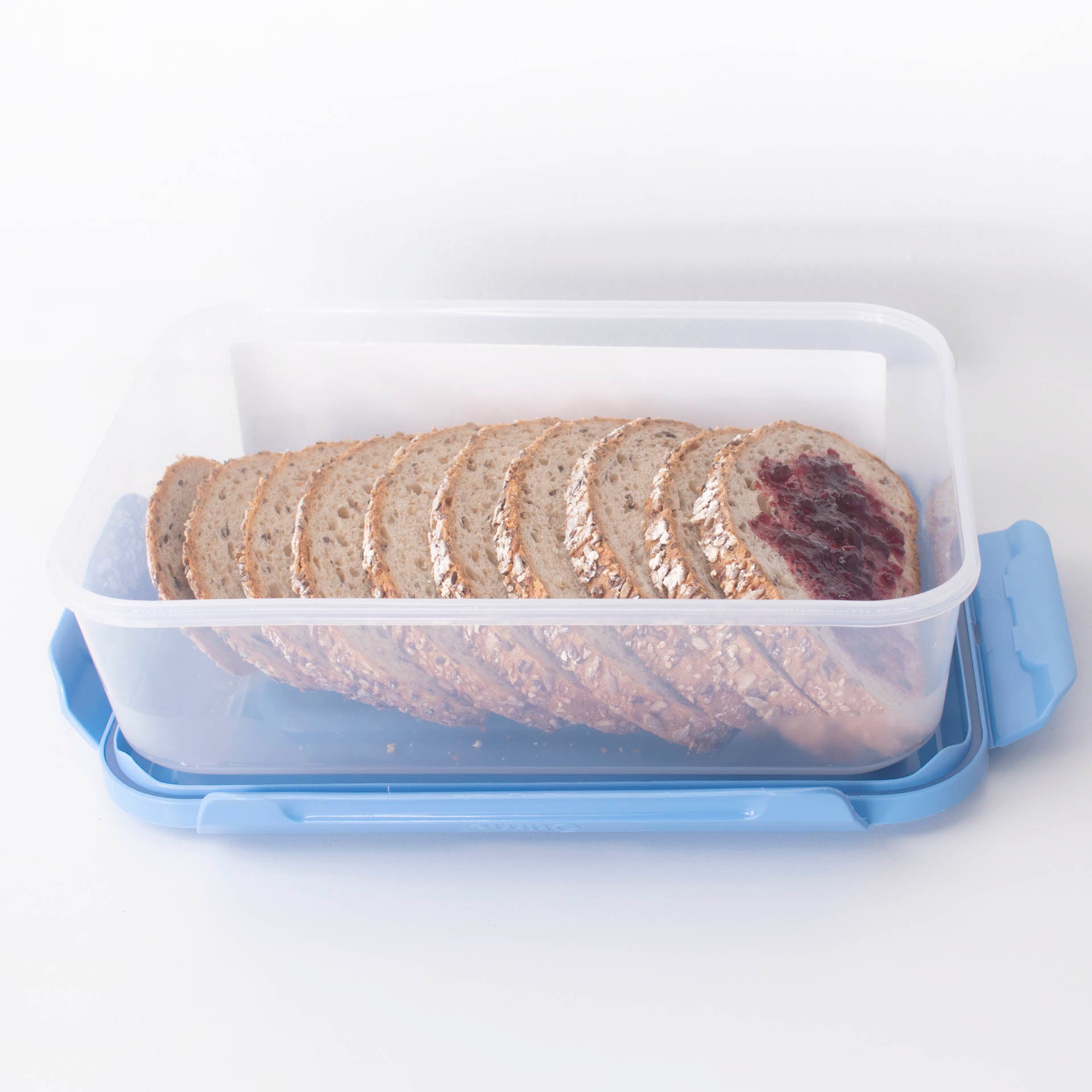 Otima Quatro Rectangular Lunch Box 3.5L Clear