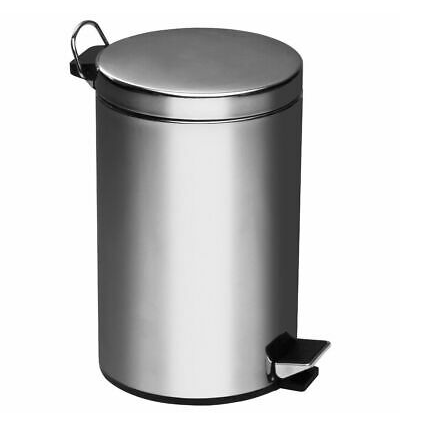 Pedal Dustbin 30L Stainless Steel with Pedal Plain Body CH101