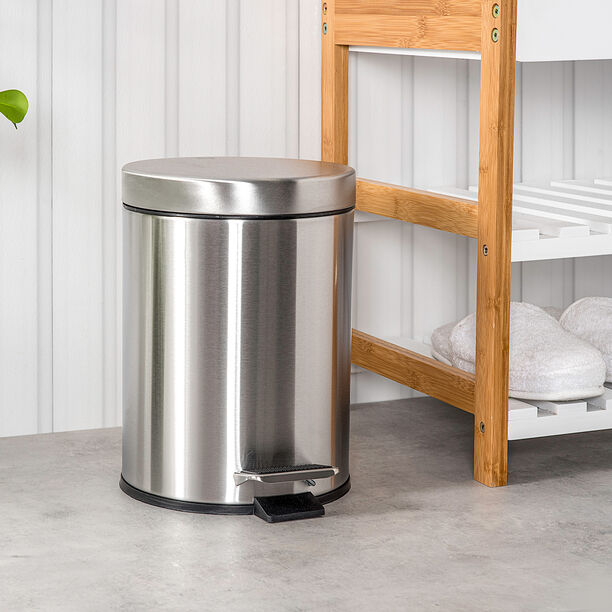 Pedal Dustbin 20L Stainless Steel with Pedal Plain Body CH099