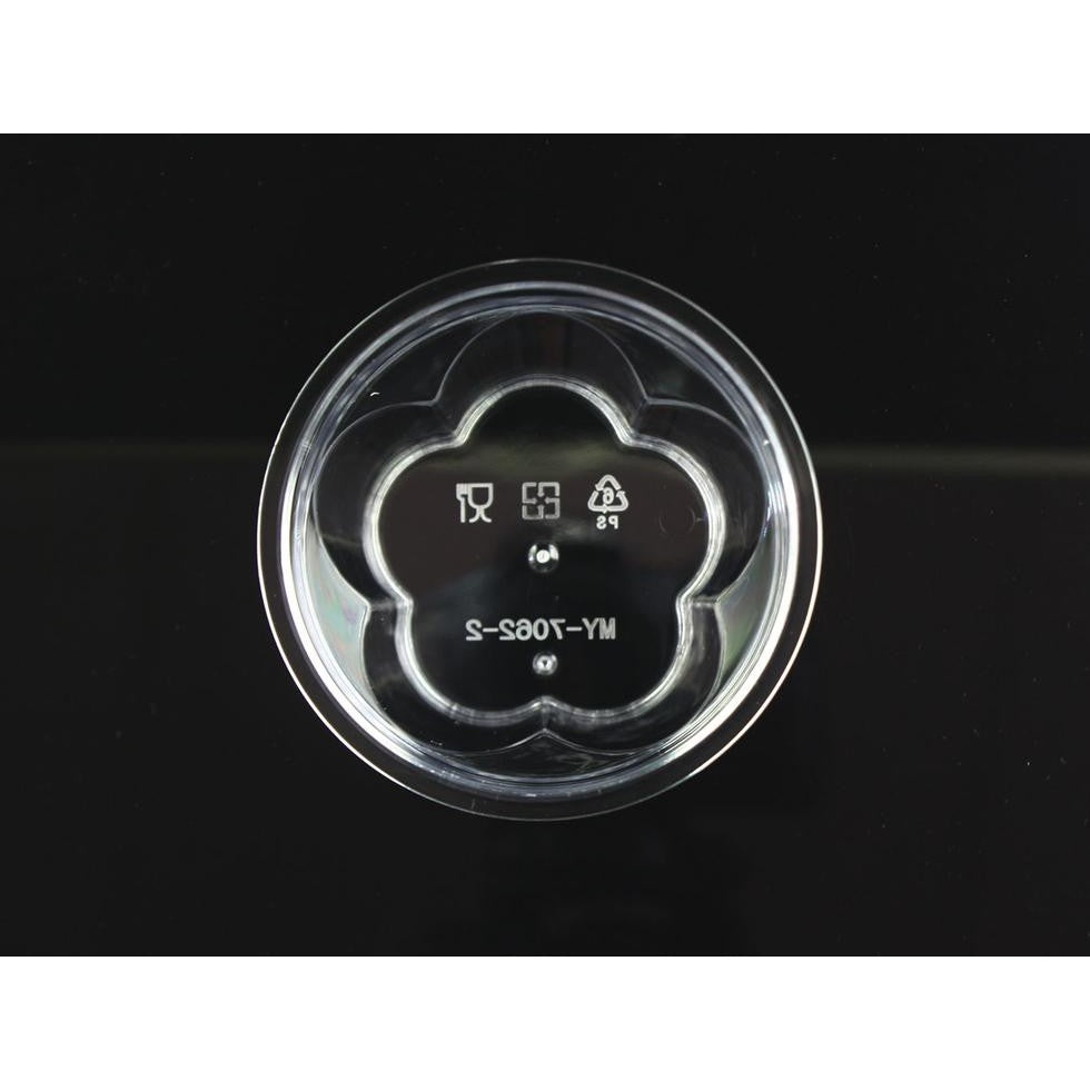 Acrylic Mini Dessert Cup 120ml with Lid 20pack