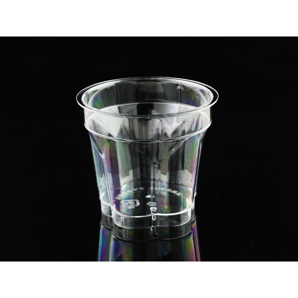 Acrylic Mini Dessert Cup 120ml with Lid 20pack