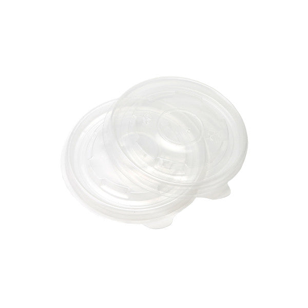 Clear PP Lid for Vintage & Bamboo PE Ice Cream Tub Flat Lid 5pack