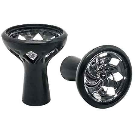 Hookah Glass Bowl 9cm with Silicone Cover