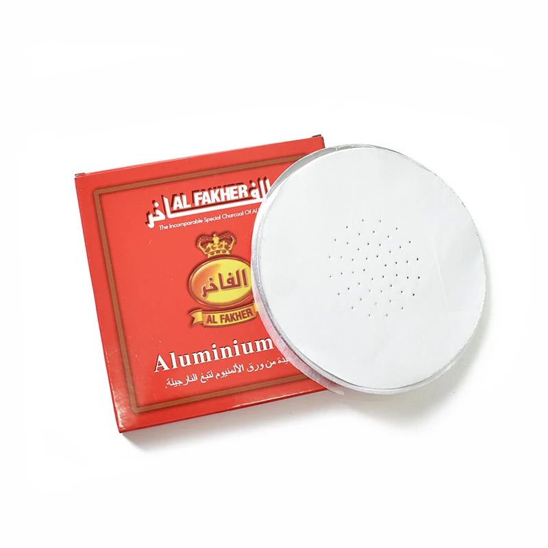 Al Fakher Hookah Aluminium Charcoal Foil Hookah 13cm