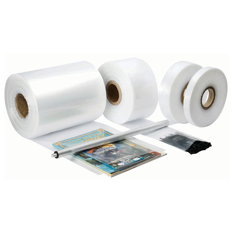 Plastic Flat Tubing Clear 180mmx75mic on Roll ±8kg