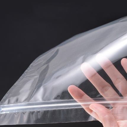 Clear Zip Lock Pouch Resealable Stand-up Bags 20x30+5cm 750g 10pack