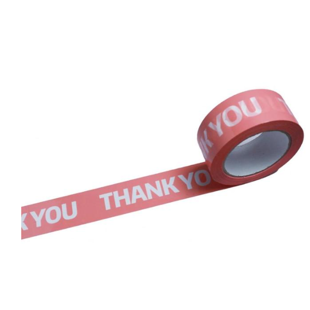 Diy Thank You Print Adhesive Tape 45mmx100m Assorted