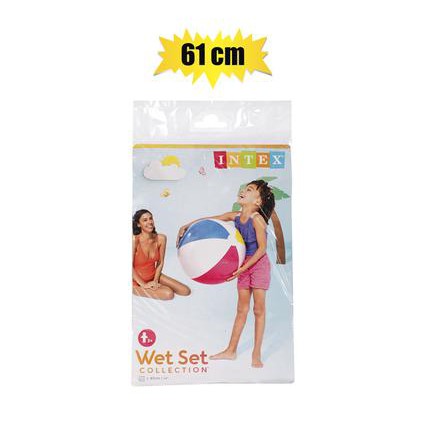 Intex Inflatable Beach Ball 61cm Glossy Panel