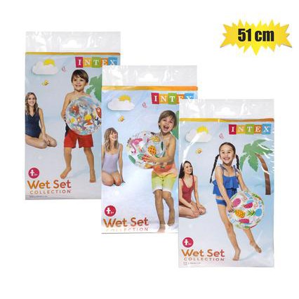 Intex Inflatable Beach Ball 51cm Lively