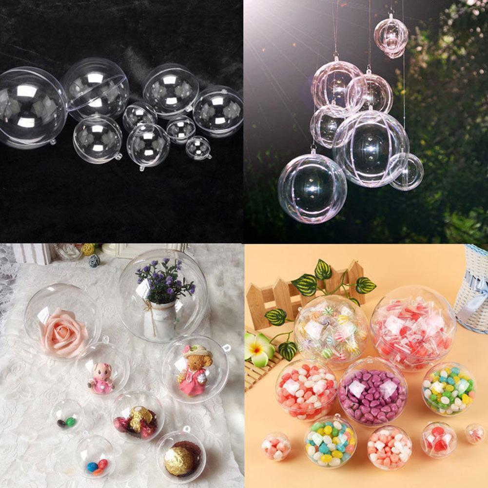 Acrylic Clear Plastic Ball Bubble Ornaments