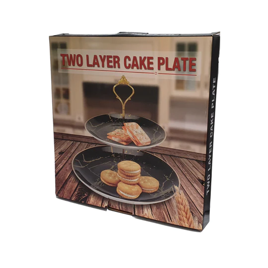 Patisserie Cake Server Stand 2 Tier - 2 Layer SGN2457