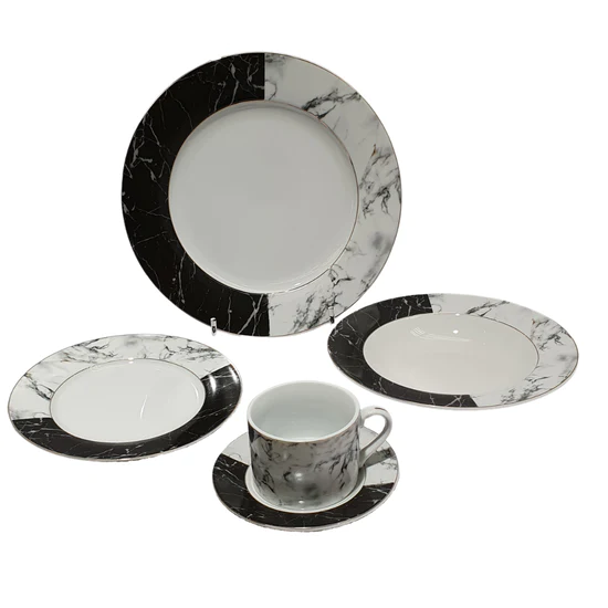 Porcelain Dinner Set 47pc SGN2445
