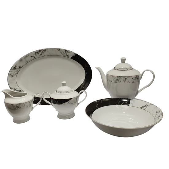 Porcelain Dinner Set 47pc SGN2445
