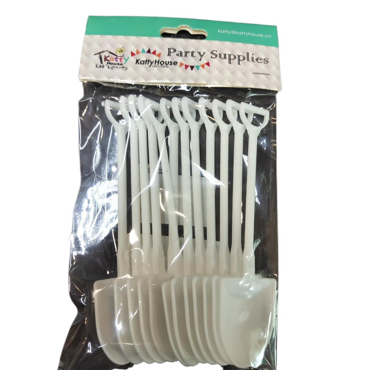 Mini Plastic Shovel L12cm 12pc