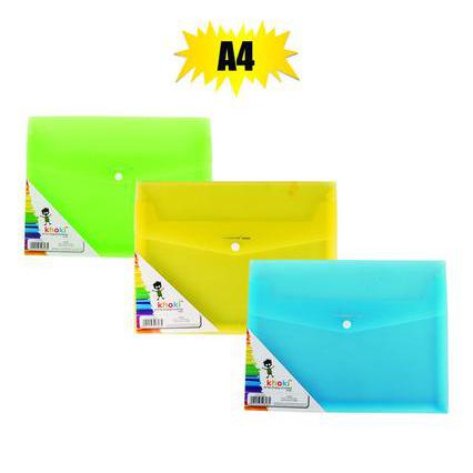 PVC Display Envelope File A4 Single