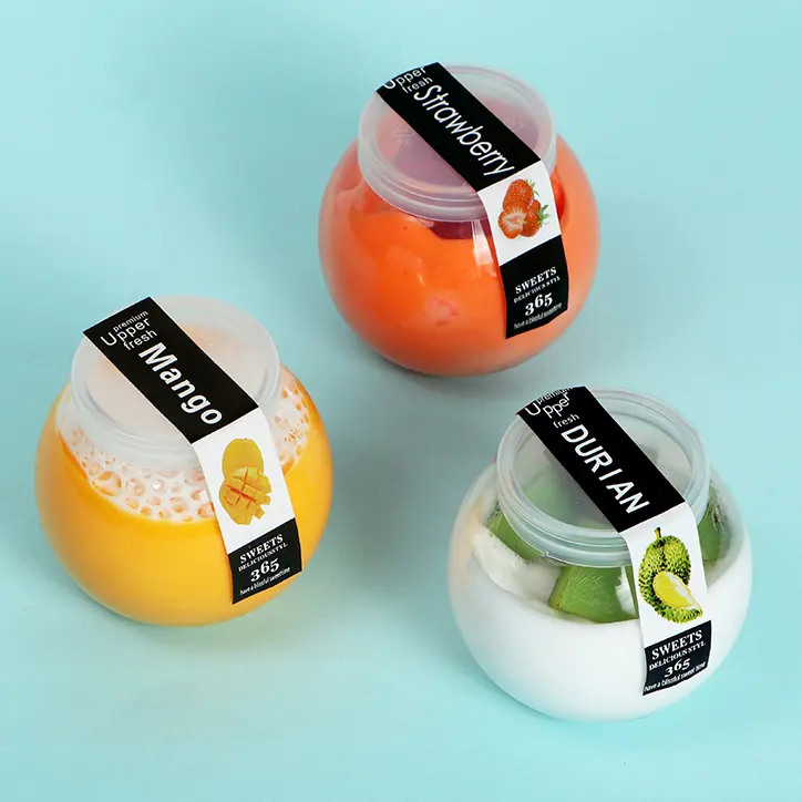 160ml Round Ball Jar Storage Sphere Container 5pack