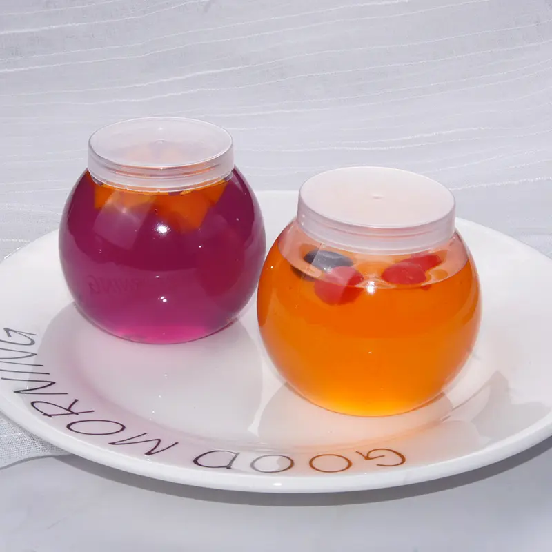 160ml Round Ball Jar Storage Sphere Container 5pack