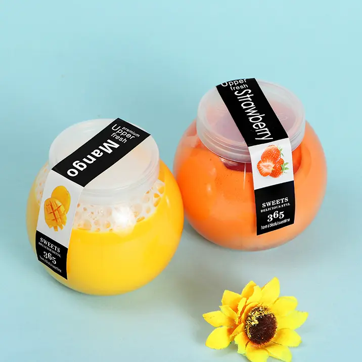 160ml Round Ball Jar Storage Sphere Container 5pack