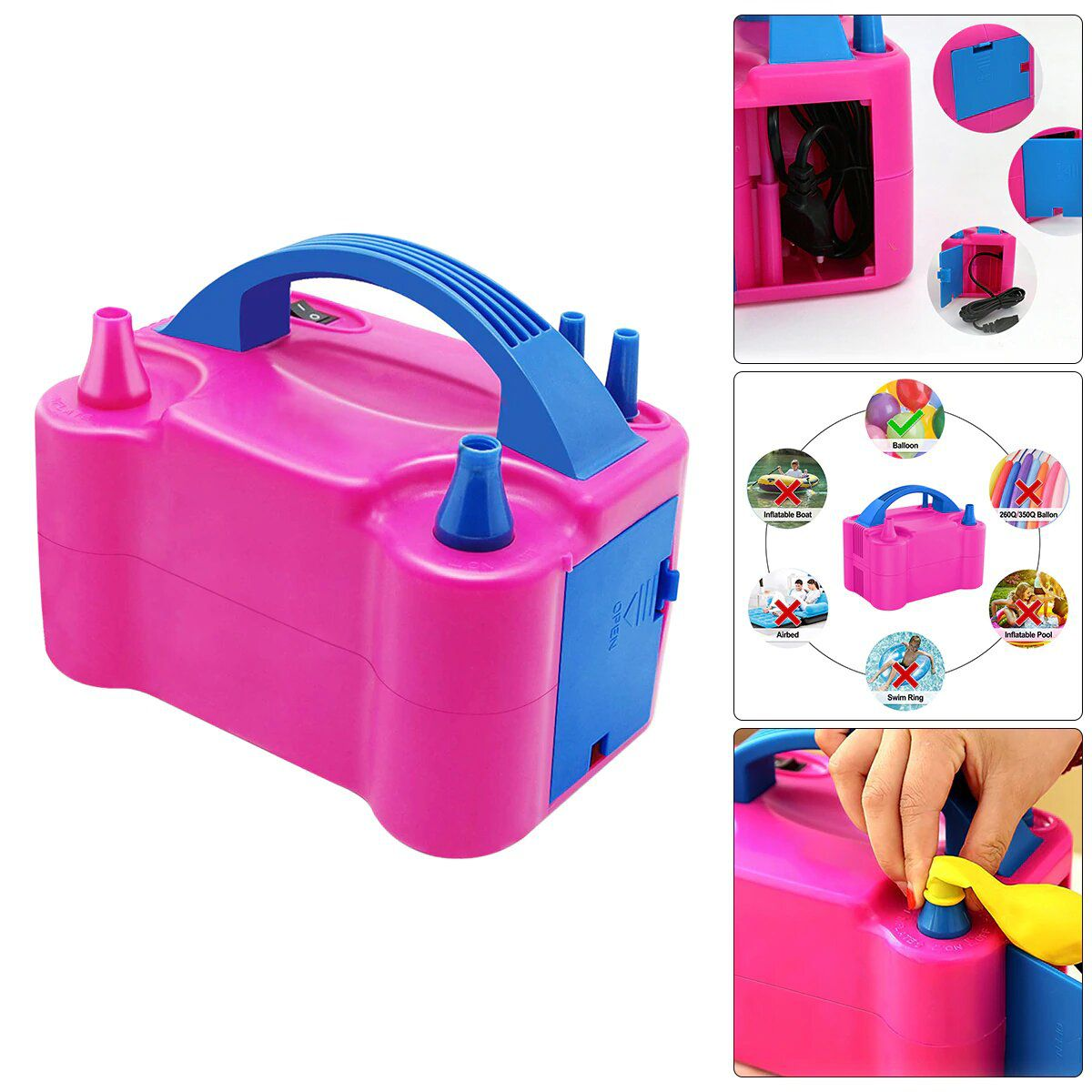 Portable Electric Balloon Pump 73005