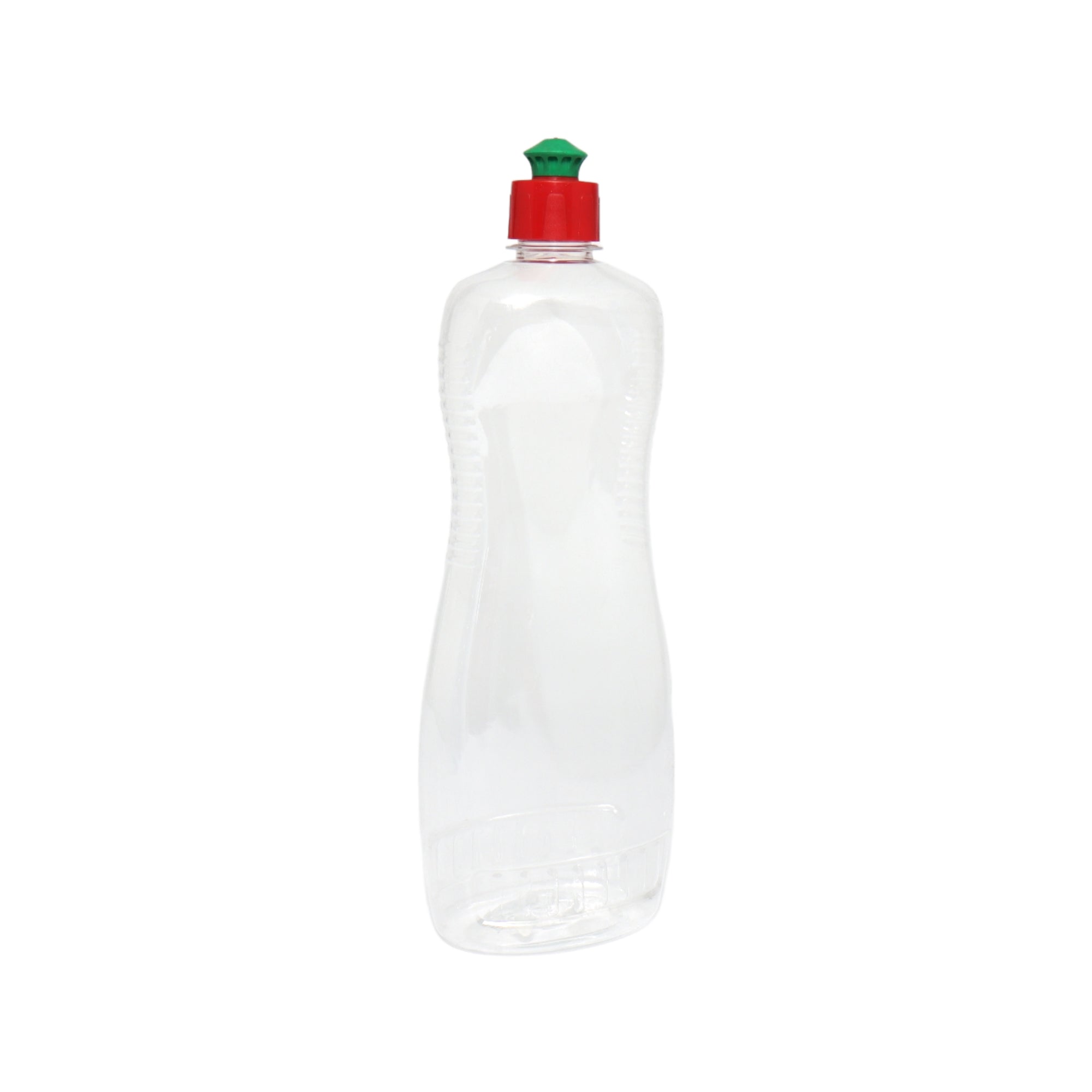 750ml PET Plastic Squeeze Dishwasher Bottle Clear BOT020