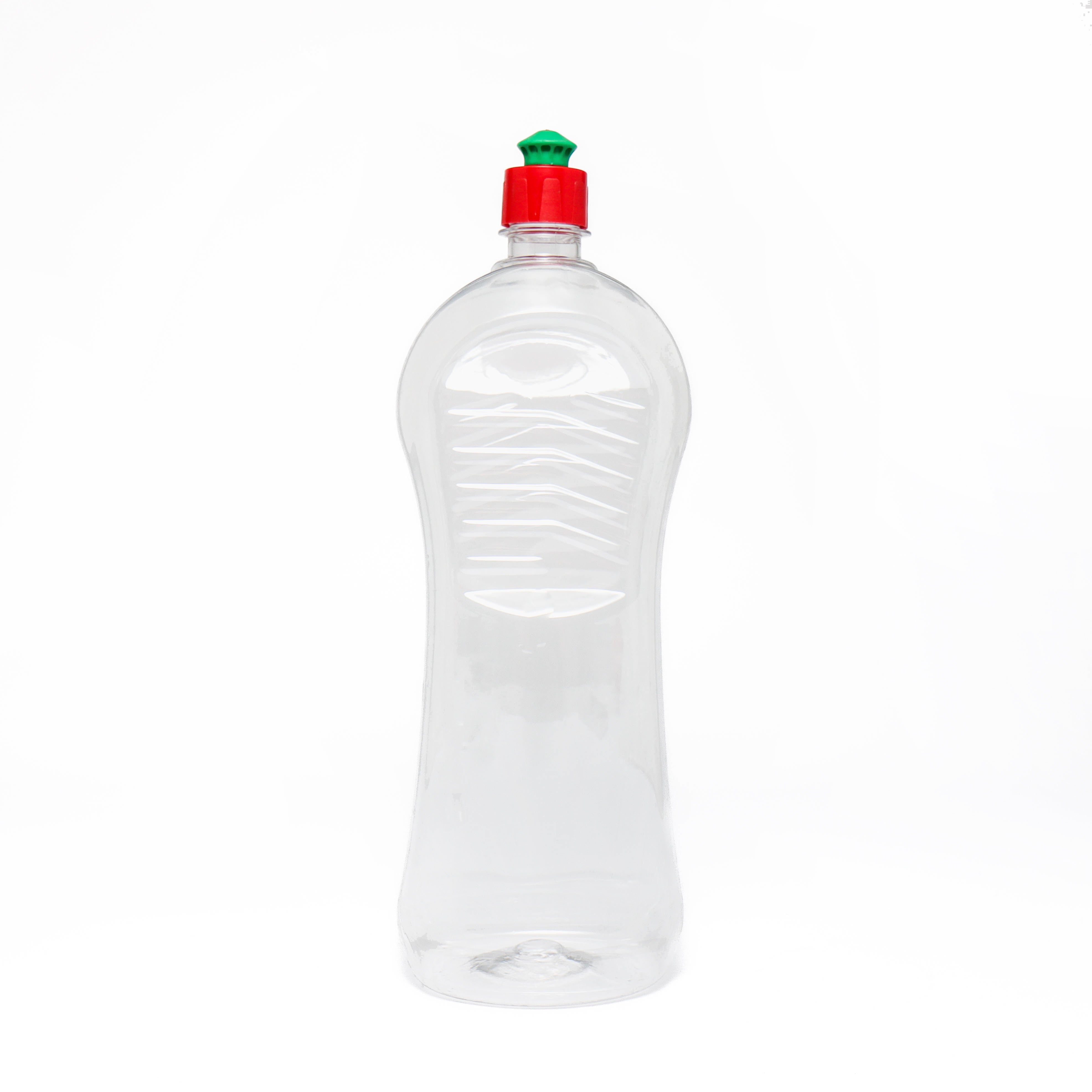 1.5L Plastic Squeeze Dishwasher Bottle Clear - BOT033