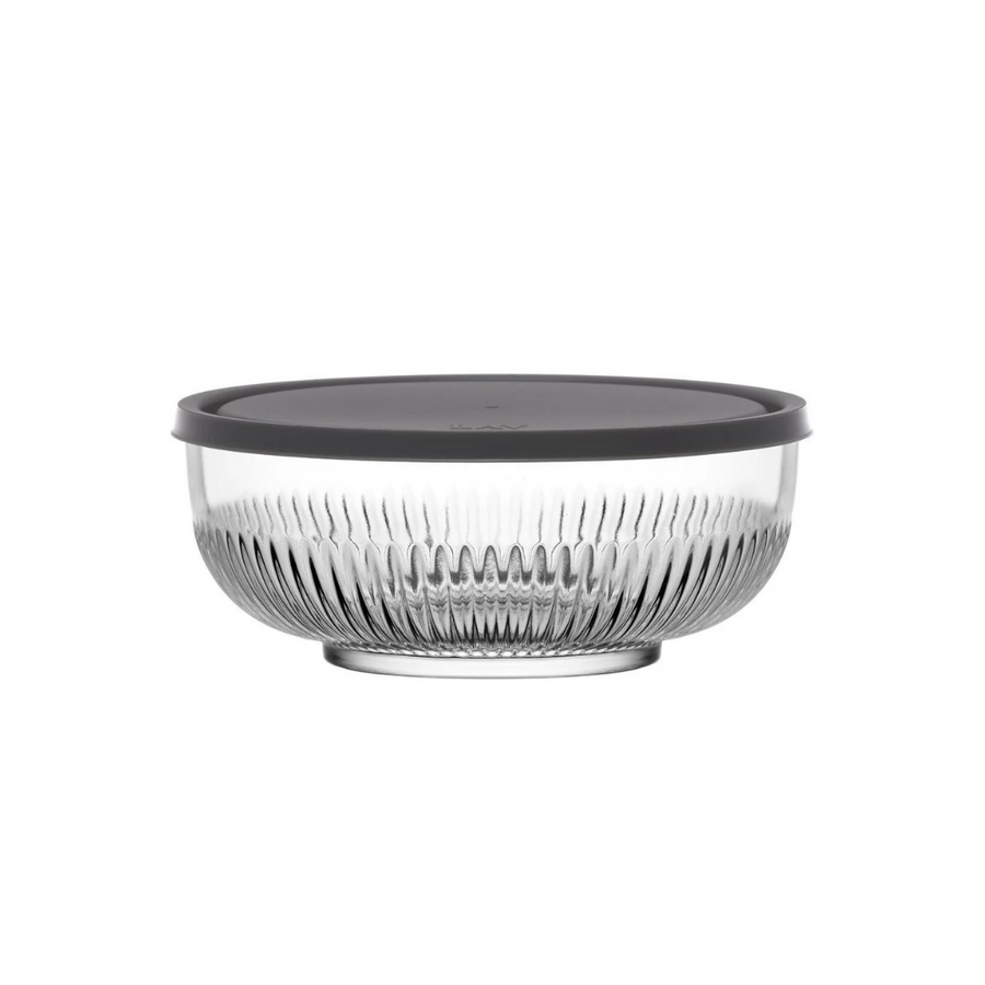 LAV Glass Bowl 880ml with Grey Lid 880ml SGN950