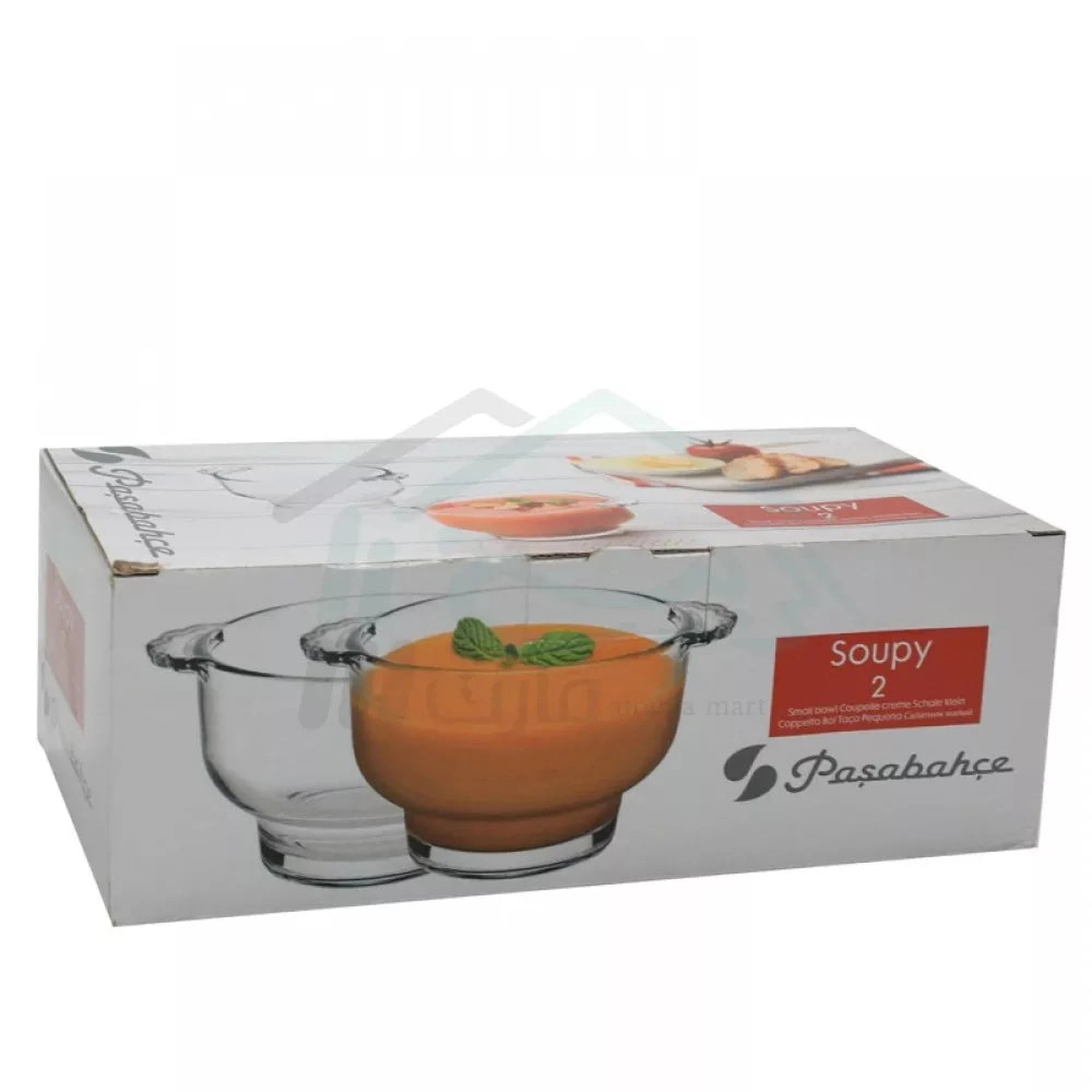 Pasabahce Soupy Bowl 410ml 2pc Set 23901