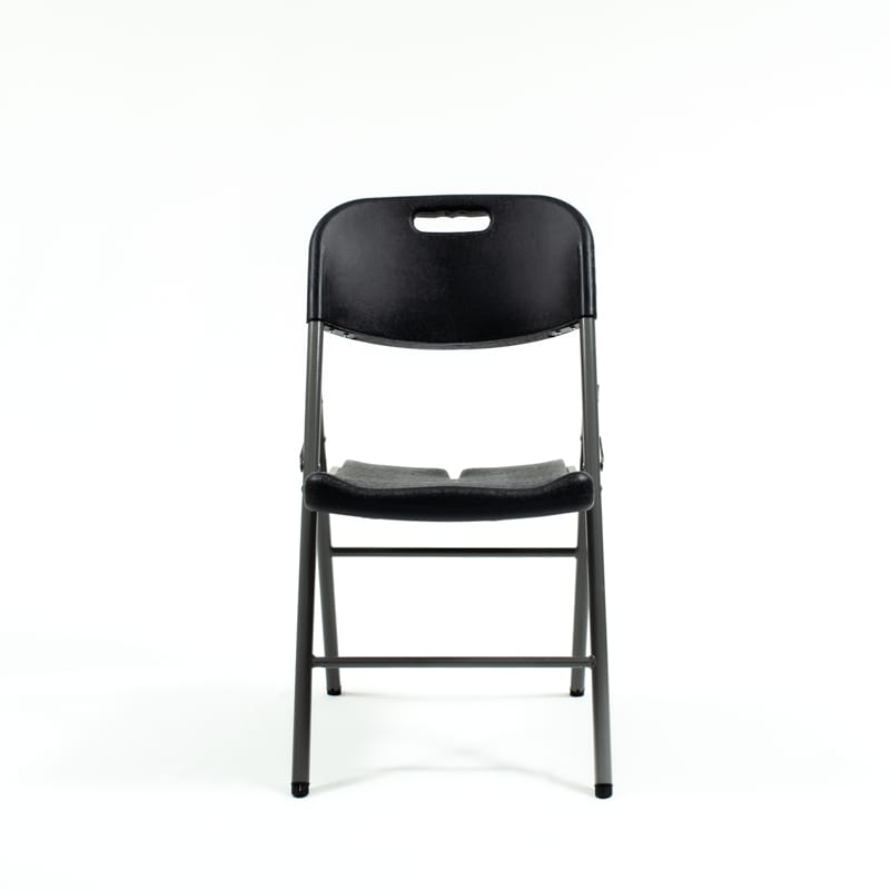 Folding Chair Black Medium Duty Catering