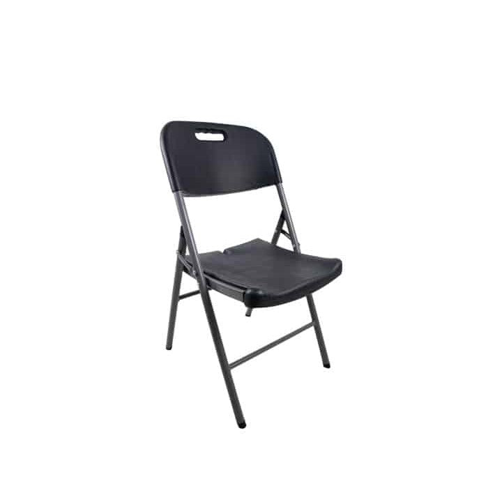 Folding Chair Black Medium Duty Catering