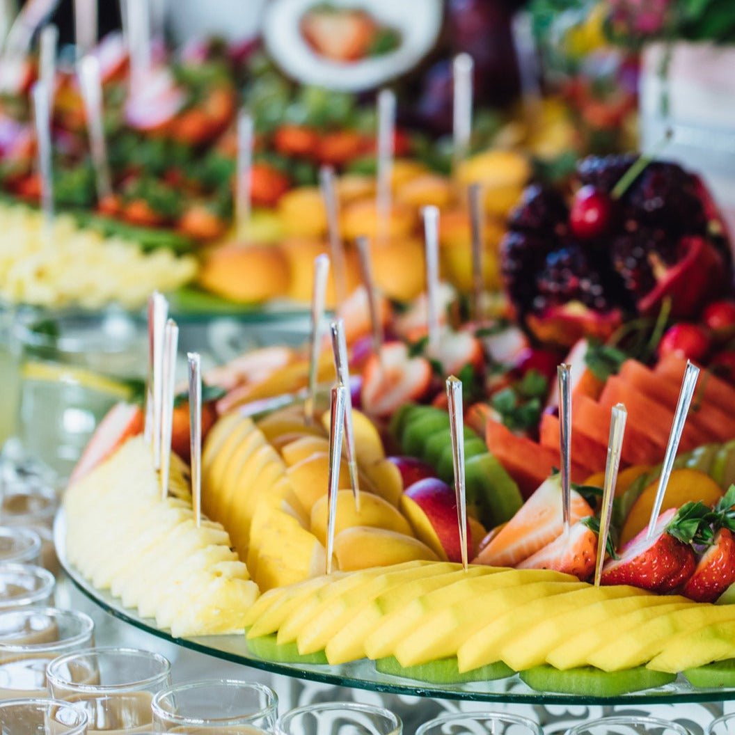 Lazy Susan Glass Turntable 32cm Serving Tray Plateau Tournant 202-3