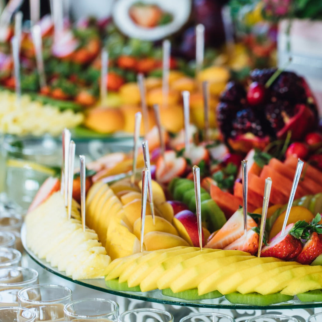 Lazy Susan Glass Turntable 25cm Patisserie Cake Serving Tray Plateau Tournant 202-1